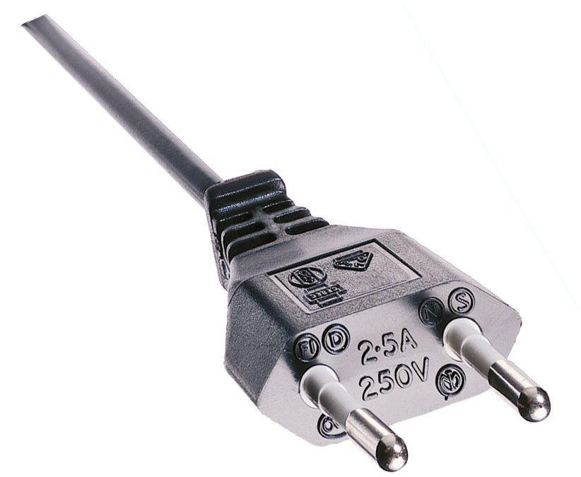 European 2 Pole Mains Europlug CEE7/16