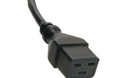 IEC C19 3 Pole 16A Straight Female Connector