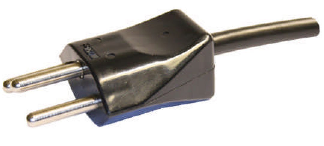Swiss 3 Pole 10A Rewireable Plug