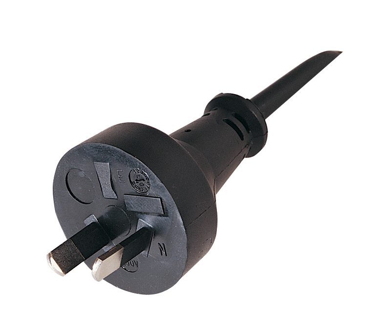 Australia & New Zealand 2 Pole Mains Plug AS/NZS 3