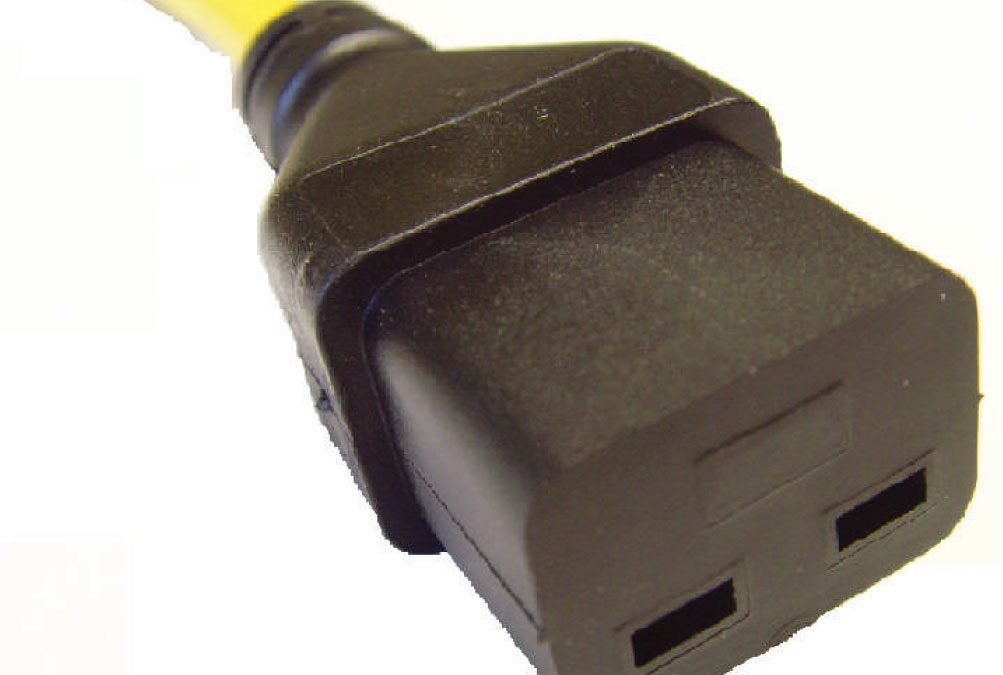 IEC C23 2 Pole 16A Straight Female Connector