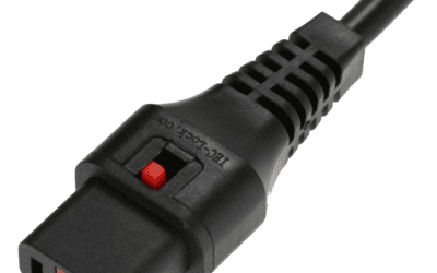 IEC C13 3 Pole 16A Straight Female IEC-Lock Locking Connector